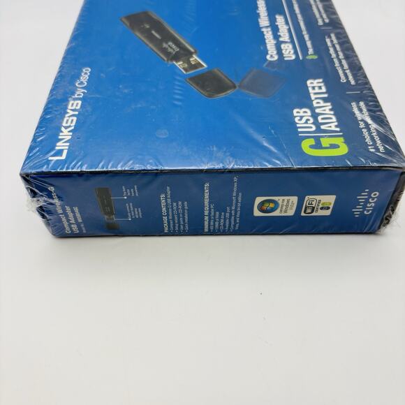 Linksys Compact Wireless - G USB Adapter Model WUSB54GC BRAND NEW Sealed. - Picture 3 of 16